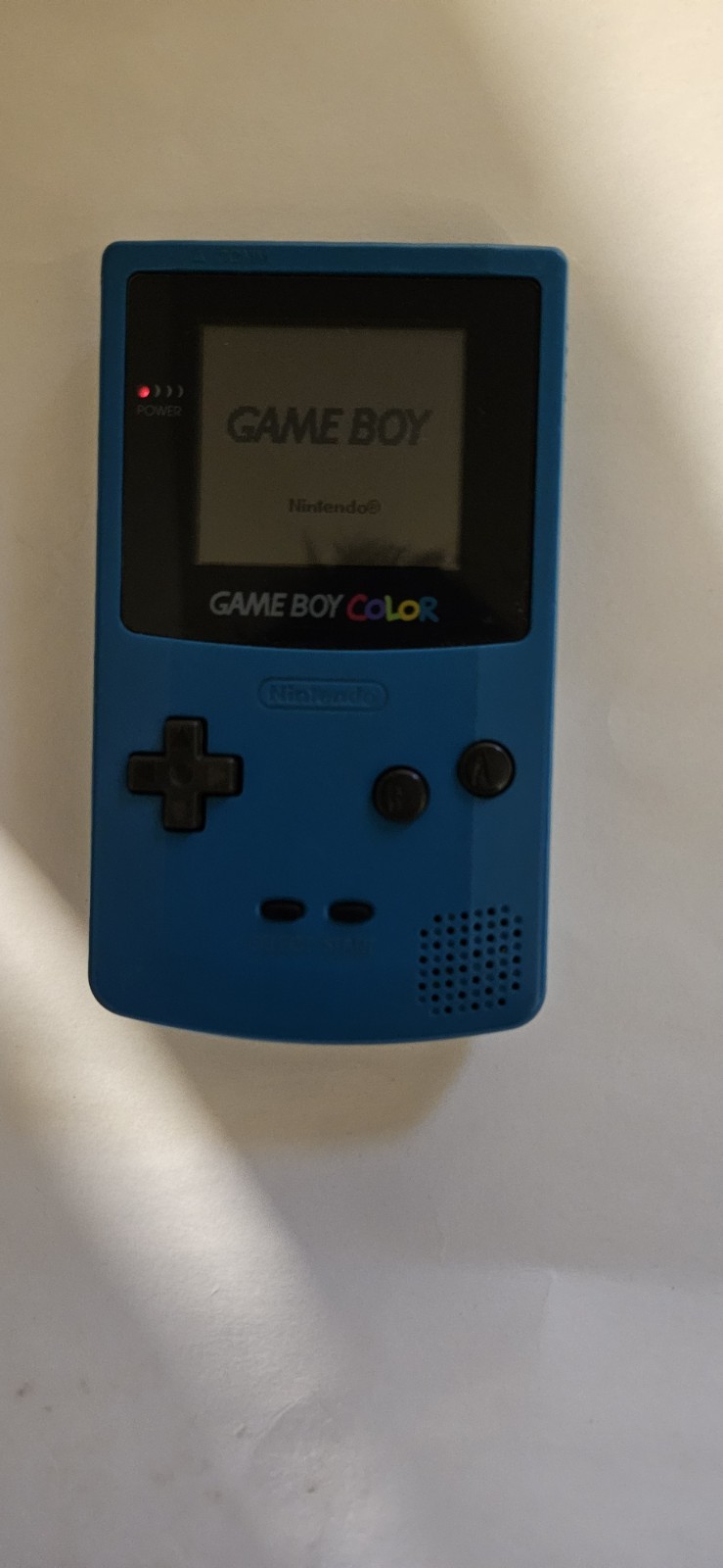 Nintendo Game Boy Color Blue (CGB-001) Handheld System Made in Japan