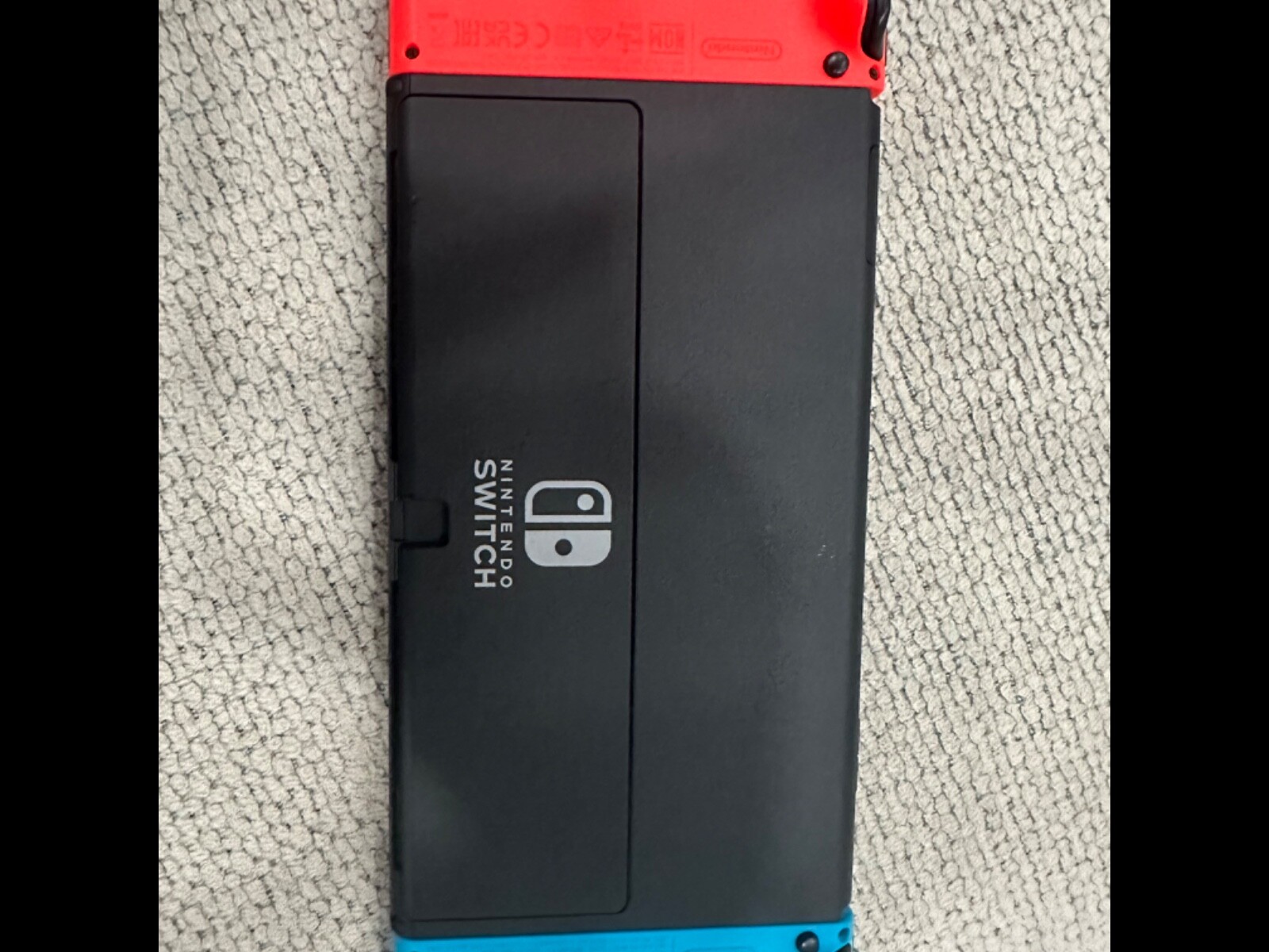Barley used Nintendo Switch OLED Model-64GB Red/Blue with many games,accessories