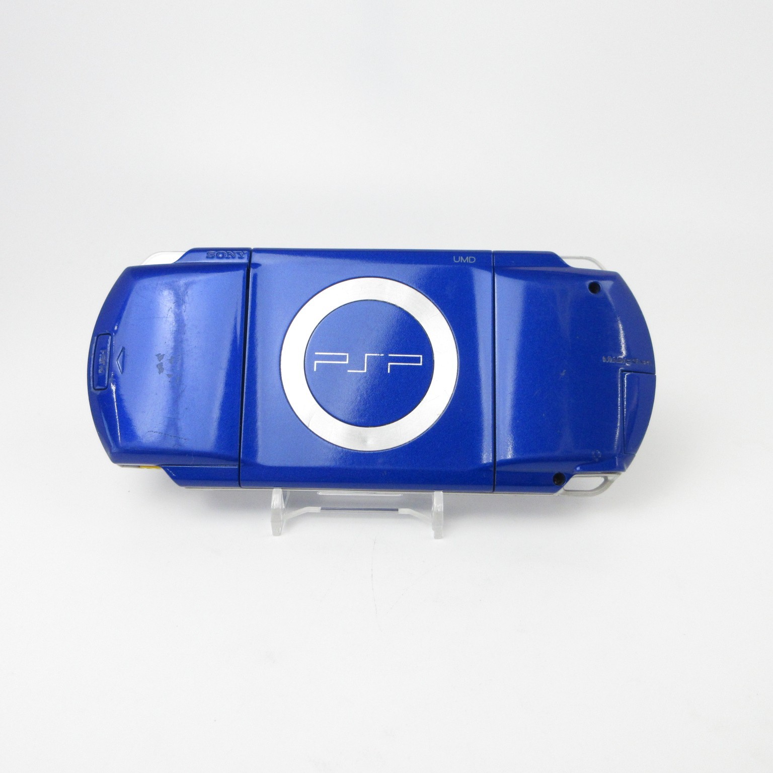 【Good】Sony PSP-1000 Metallic blue Console Only No Battery Japanese Ver #RET0305
