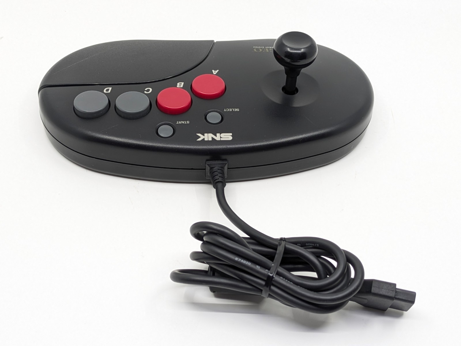 Neo Geo CD CD-T01 Console SNK w/ 2 Controller AC Adapter Tested Japan
