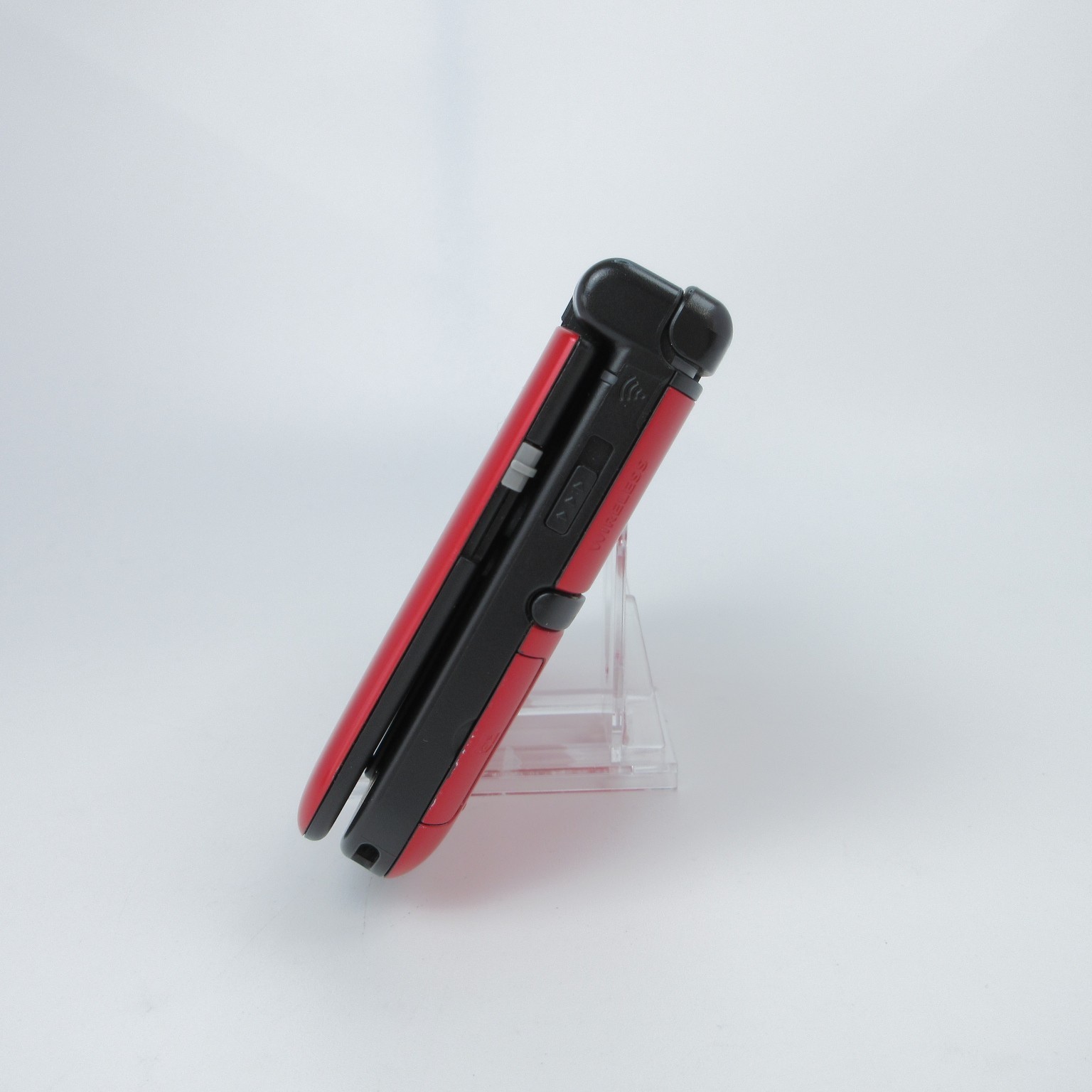 【Excellent】Nintendo 3DS LL XL Red x Black Console Japanese Edition #Arr0131/01