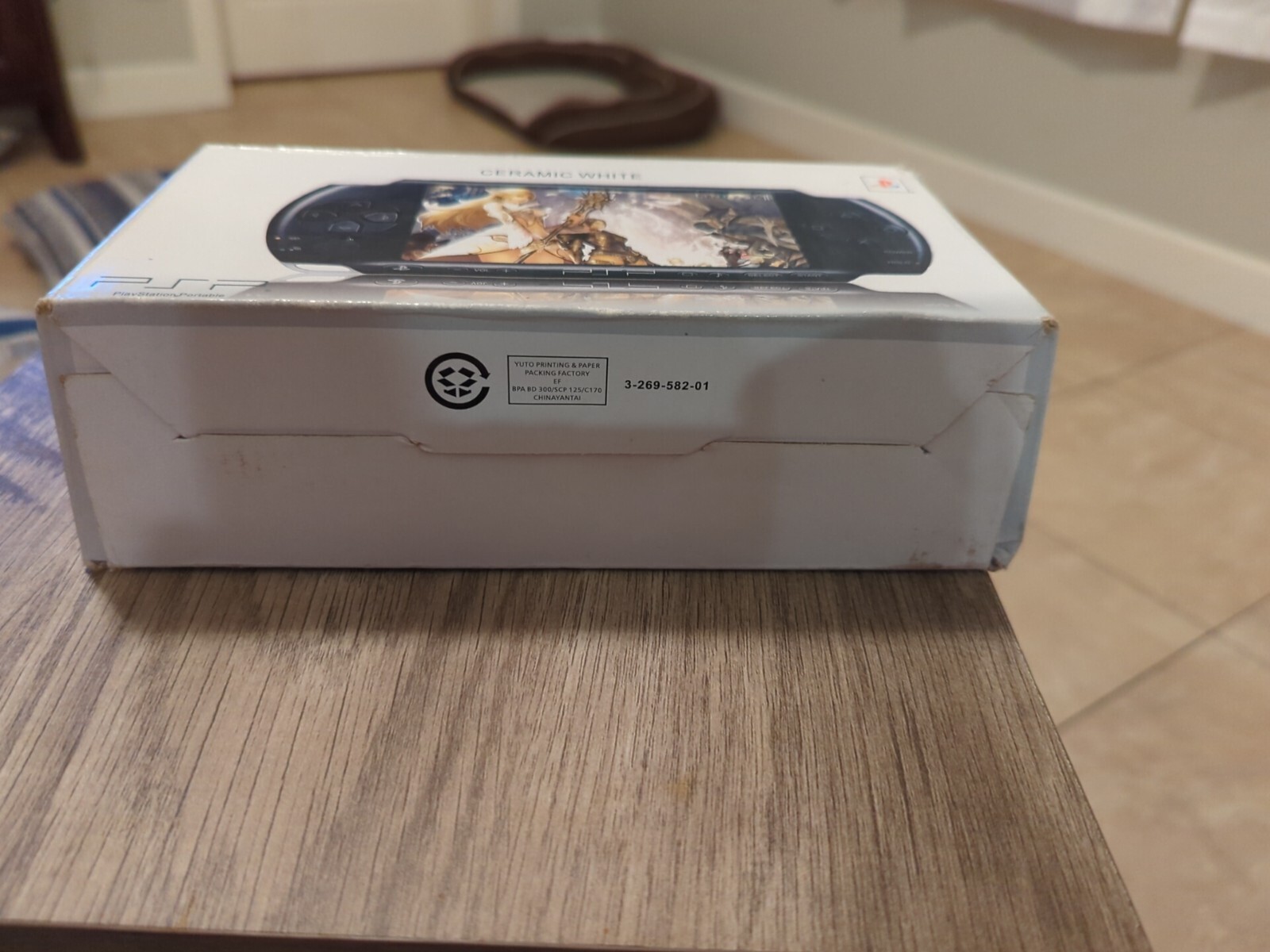 Psp 3000 Ceramic White Box Only