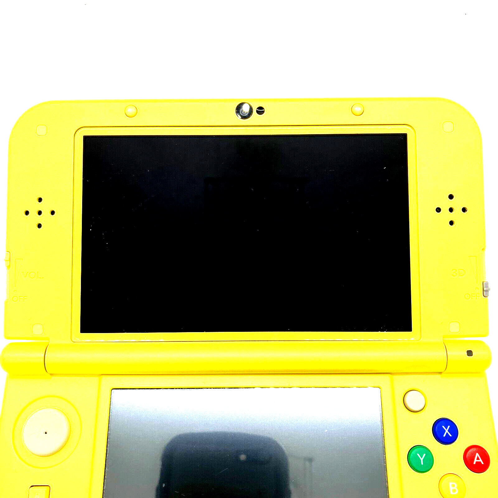 Nintendo 3DS XL LL Pokemon Pikachu Yellow Body Limited Model Used