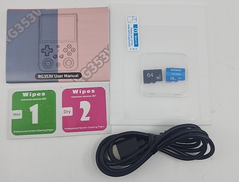 ANBERNIC RG353V Retro Handheld Game  – Dual OS Android 11.1 Linux – 64G NEW