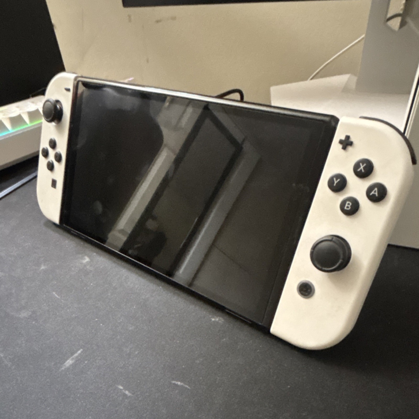Nintendo Switch OLED White Console Wi-Fi Capability Internet Browsing