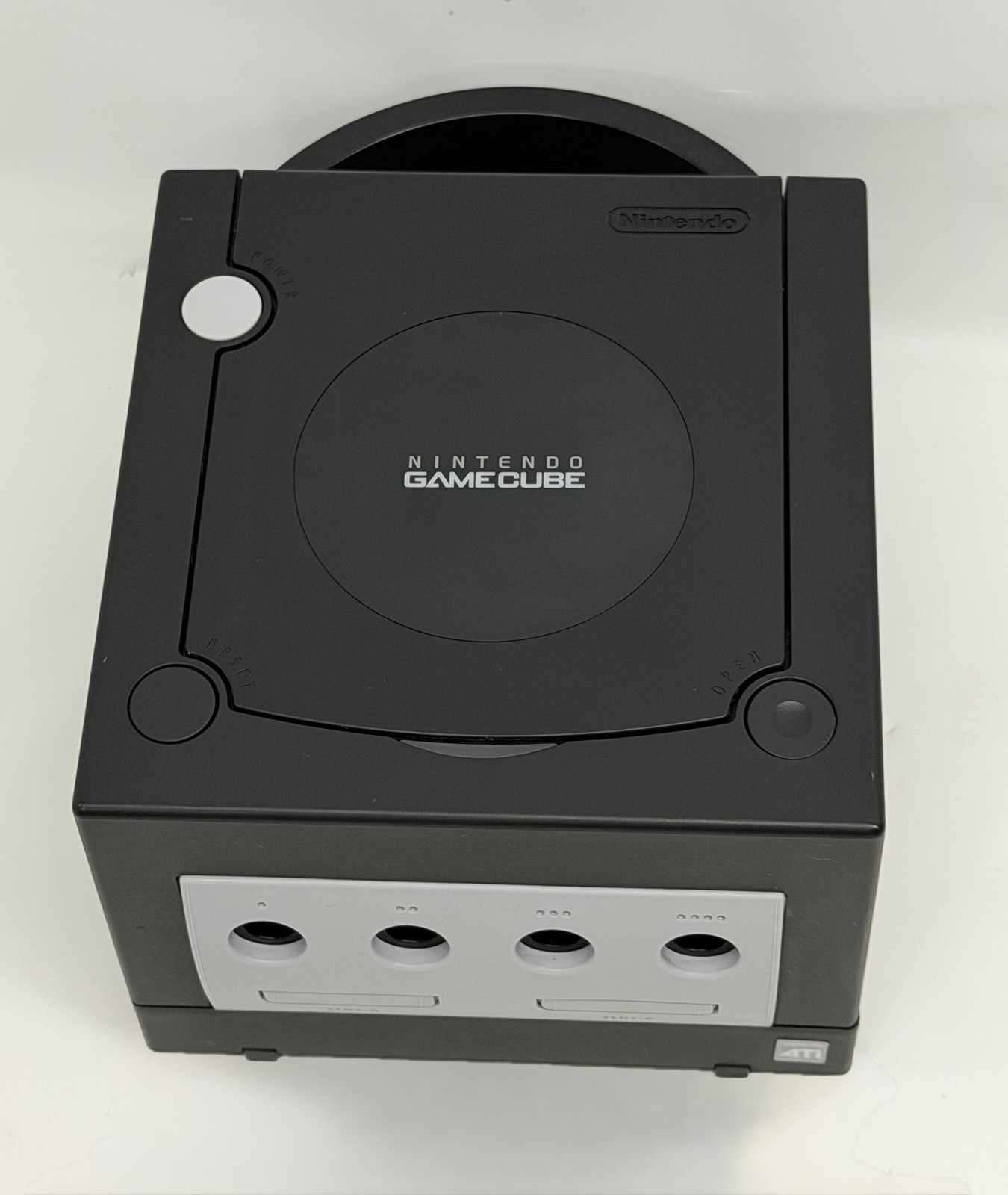 Nintendo GameCube Console With Controller Black Model DOL-001 Tested Working