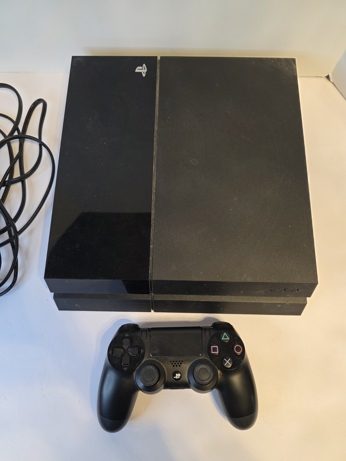 Playstation 4 500GB Console PS4 Bundle Tested Working With Box And All Cords