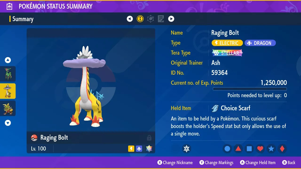All Paradox Pokemon Scarlet and Violet 6iv Shiny Trained Non Shiny BattleReady🌟