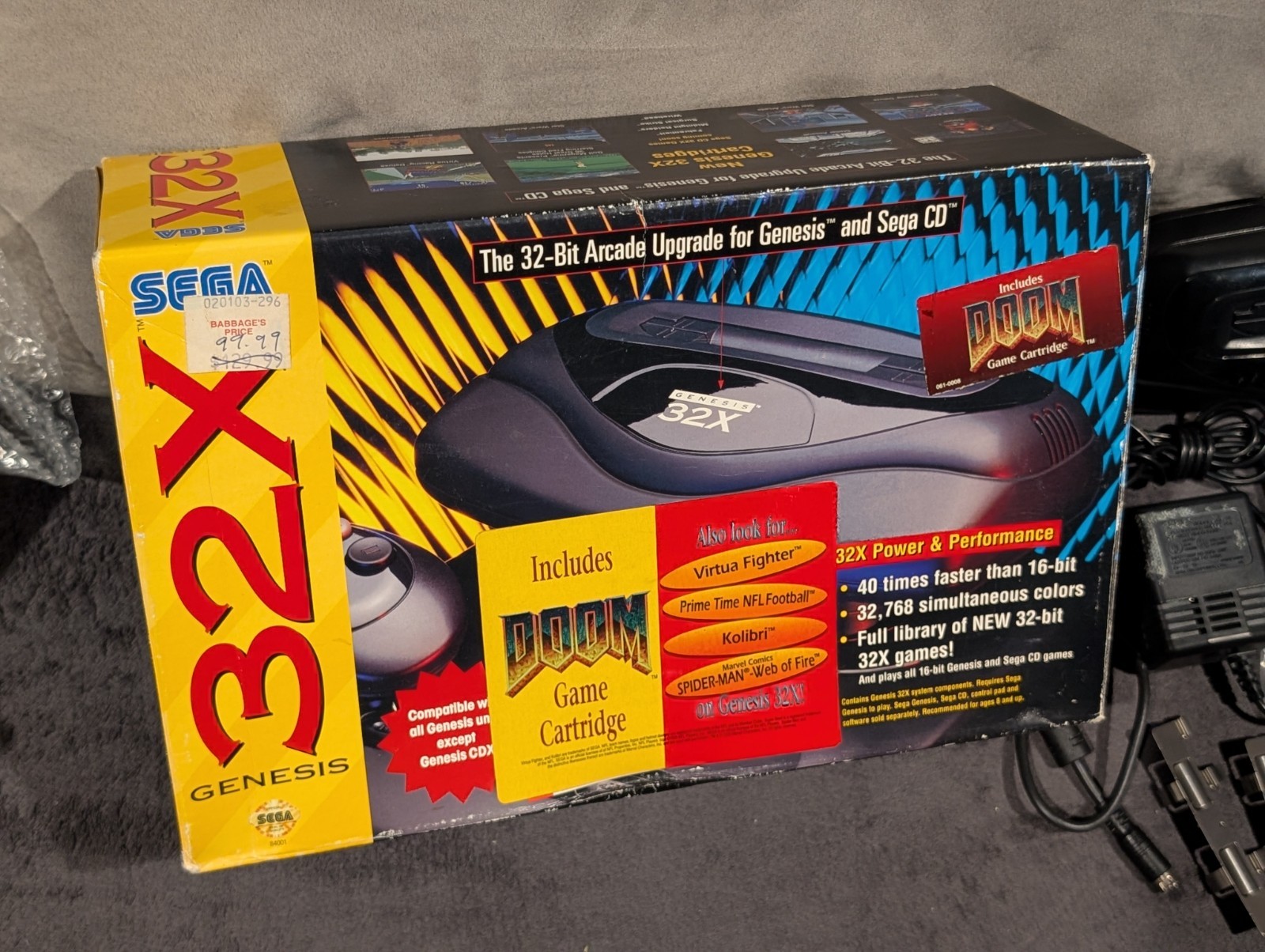 Sega Genesis 32x Video Console – (MK-84000A), Complete, Great Condition. Working