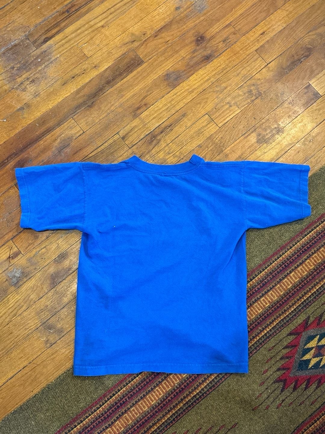Vintage 2000 Nintendo Pokémon Pikachu Blue Graphic T-Shirt