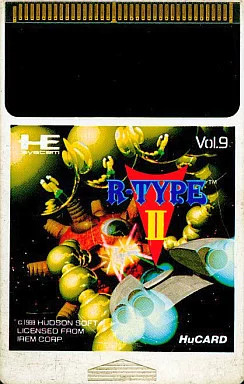 PC Engine Hu card software R-TYPEII (no box theory)