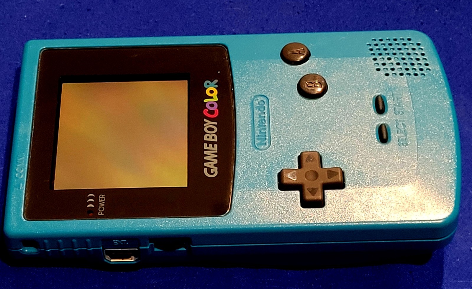 Nintendo Game Boy Color Handheld Game Console – Teal With 3 Games Tested Working