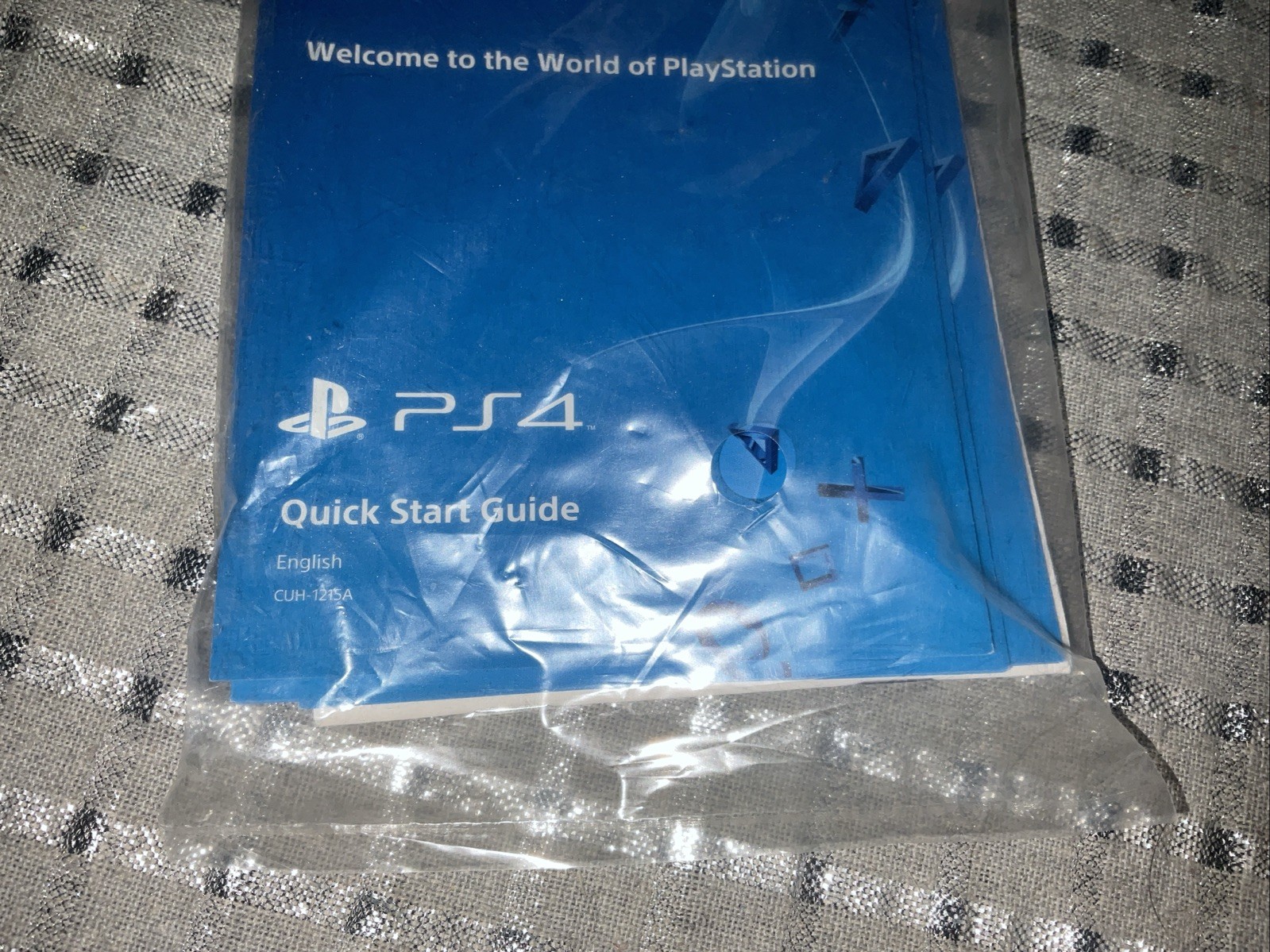 PlayStation 4 Console Booklets Only New In Plastic Sony