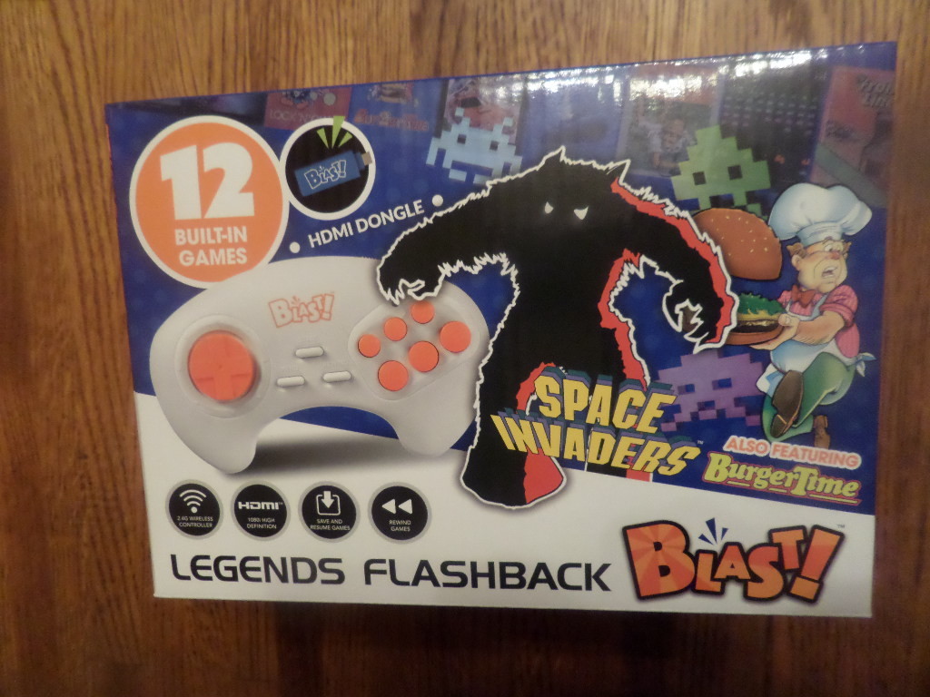 Activision Flashback Blast! Space Invaders BurgerTime HDMI 12 Retro Video Games