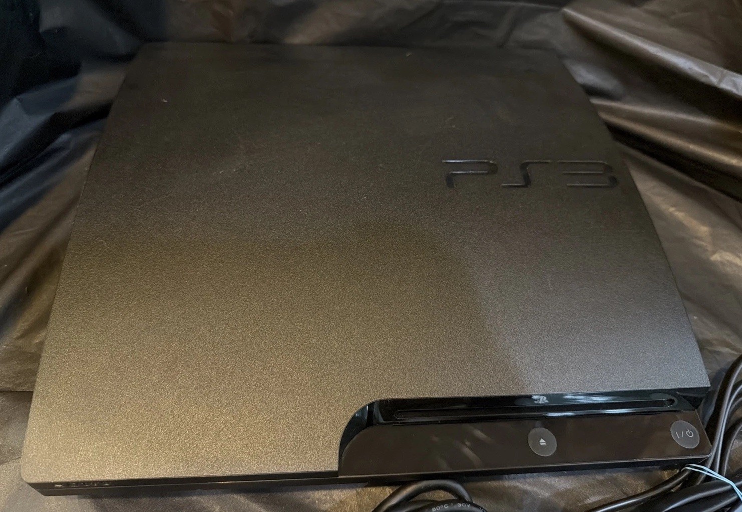 Sony PlayStation 3 PS3 – 320GB Console – Black W/ Cables-Tested Working!