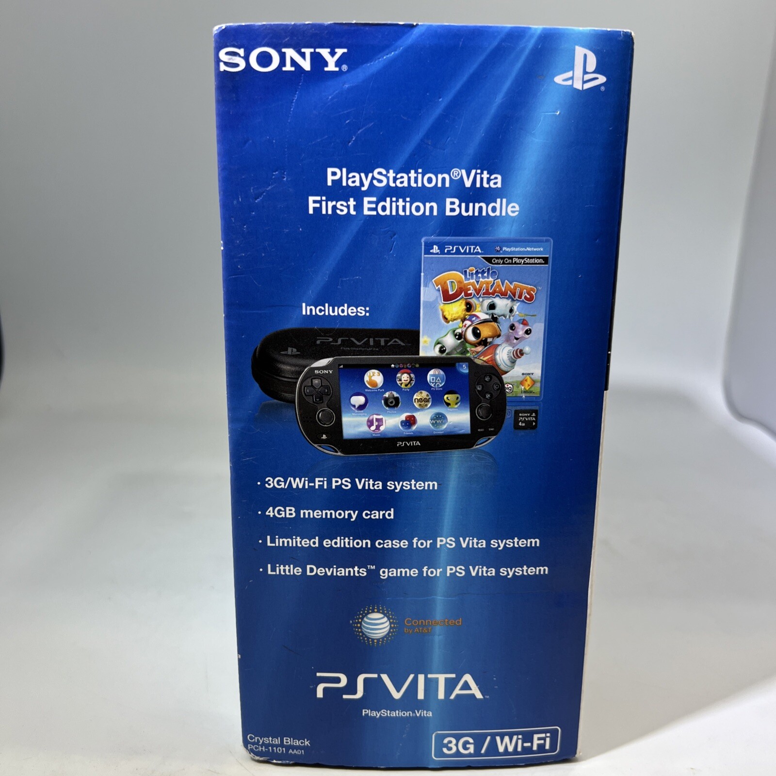 Sony PlayStation Vita PsVita 3G/Wi-Fi Handheld Console First Edition Bundle #ML