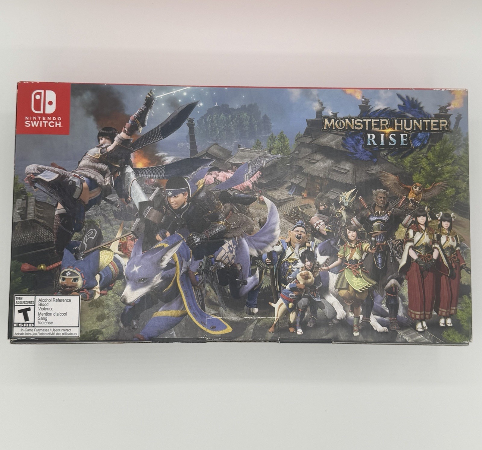 Brand New Nintendo Switch Monster Hunter Rise Deluxe Edition Console