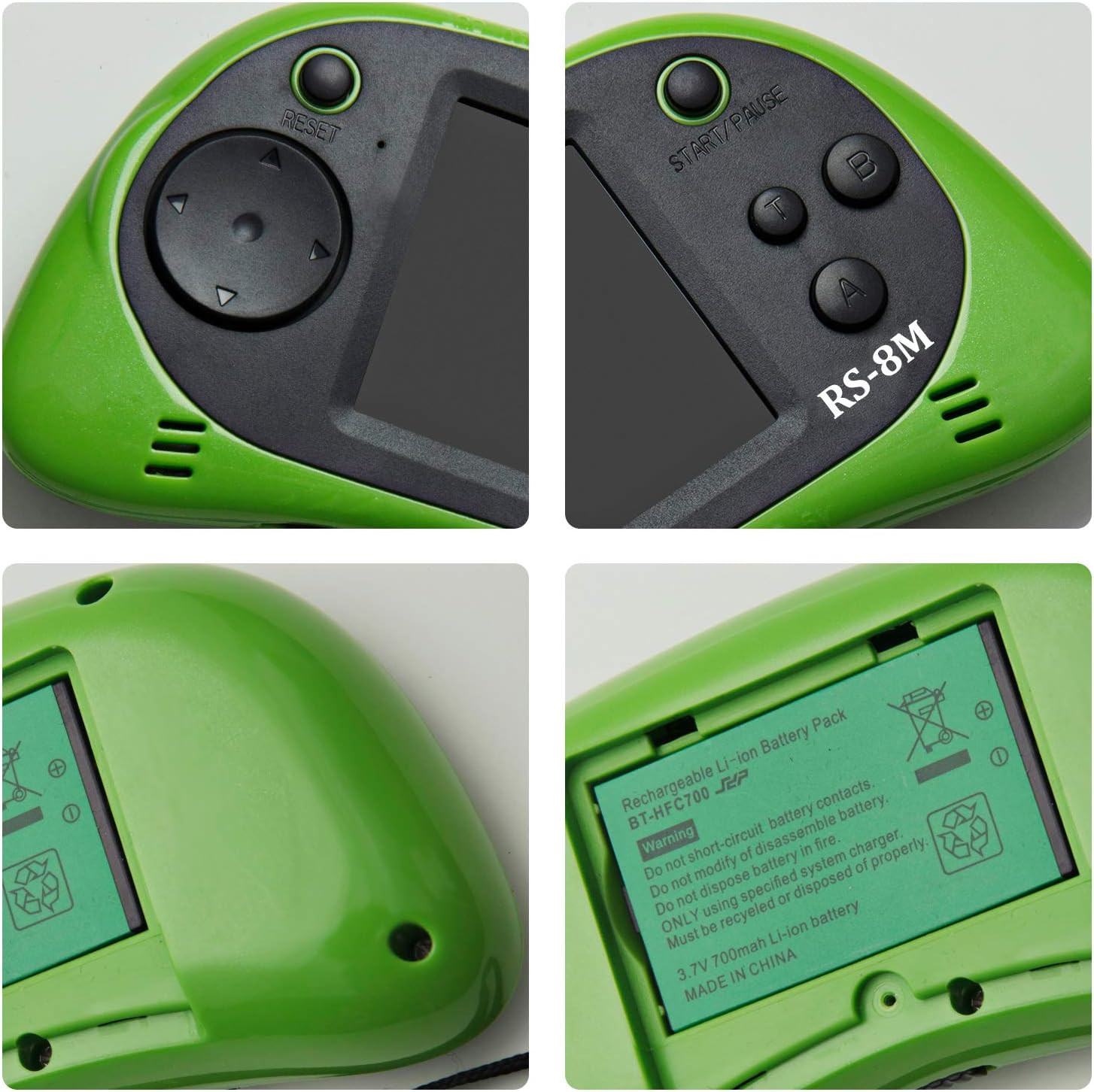 16 Bit Kids Handheld Games Built-In 220 HD Video Games, 2.5 Inch Portable Game P