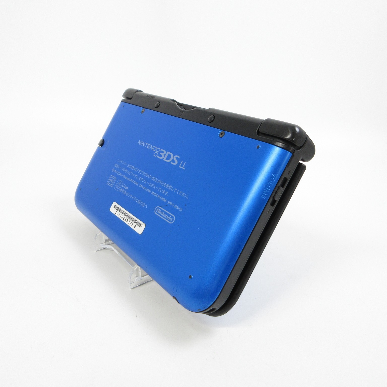 【Excellent】Nintendo 3DS LL XL Blue x Black Console ONLY Japanese Edition #NET053