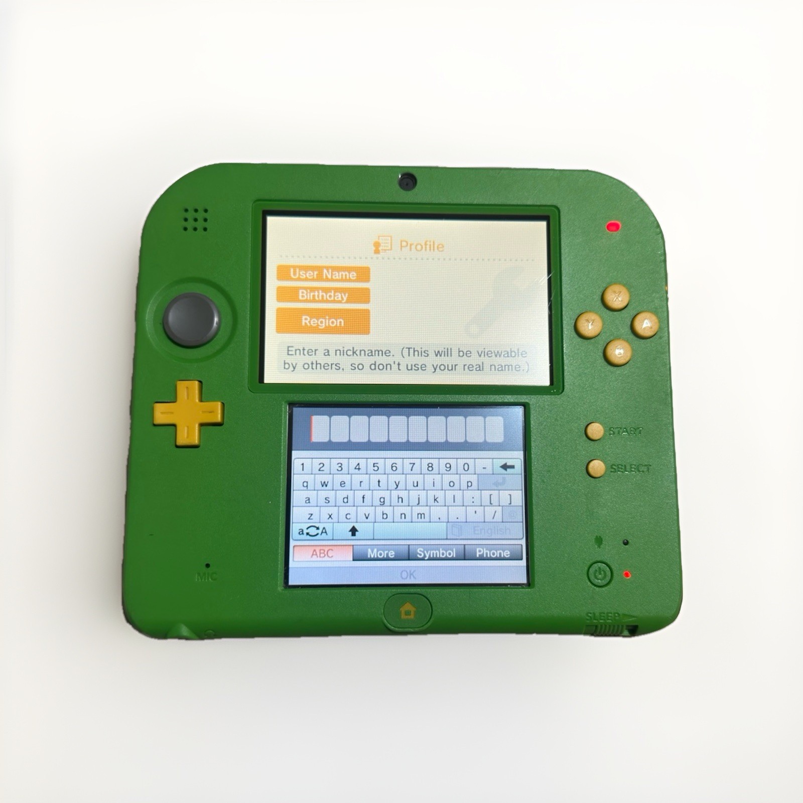 Nintendo 2DS Zelda Edition