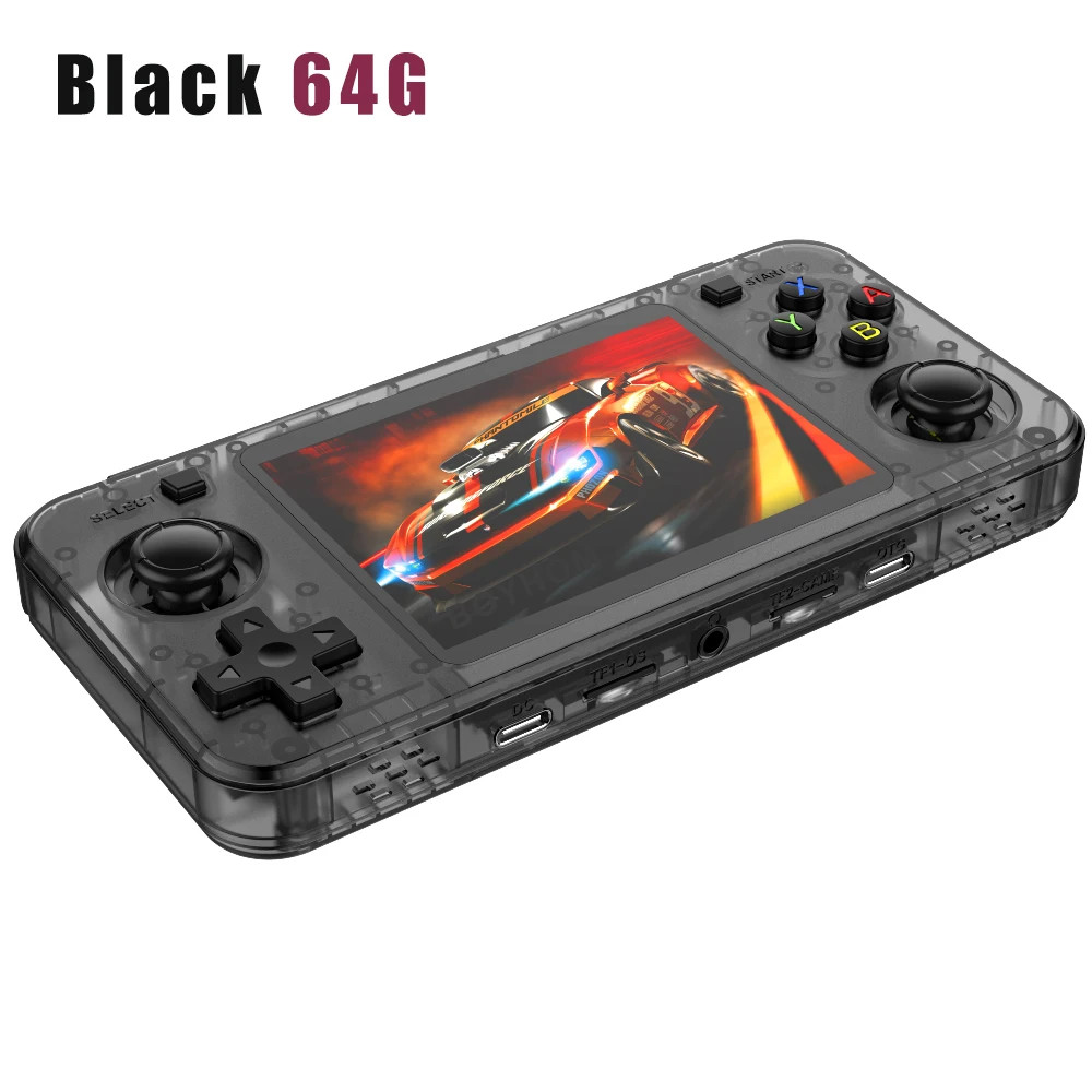 New R36H Retro Handheld Console Open-Source Linux System Classic Game Consoles 3