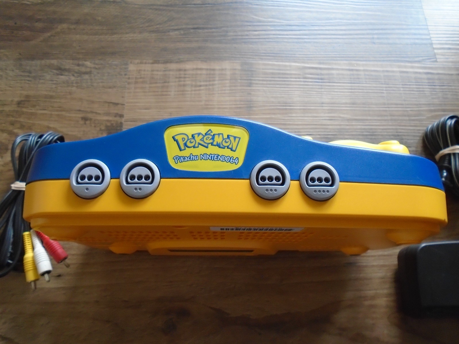 SEMI-WORKING Nintendo 64 N64 Pokemon Pikachu Edition Console FOR REPAIR READ USA