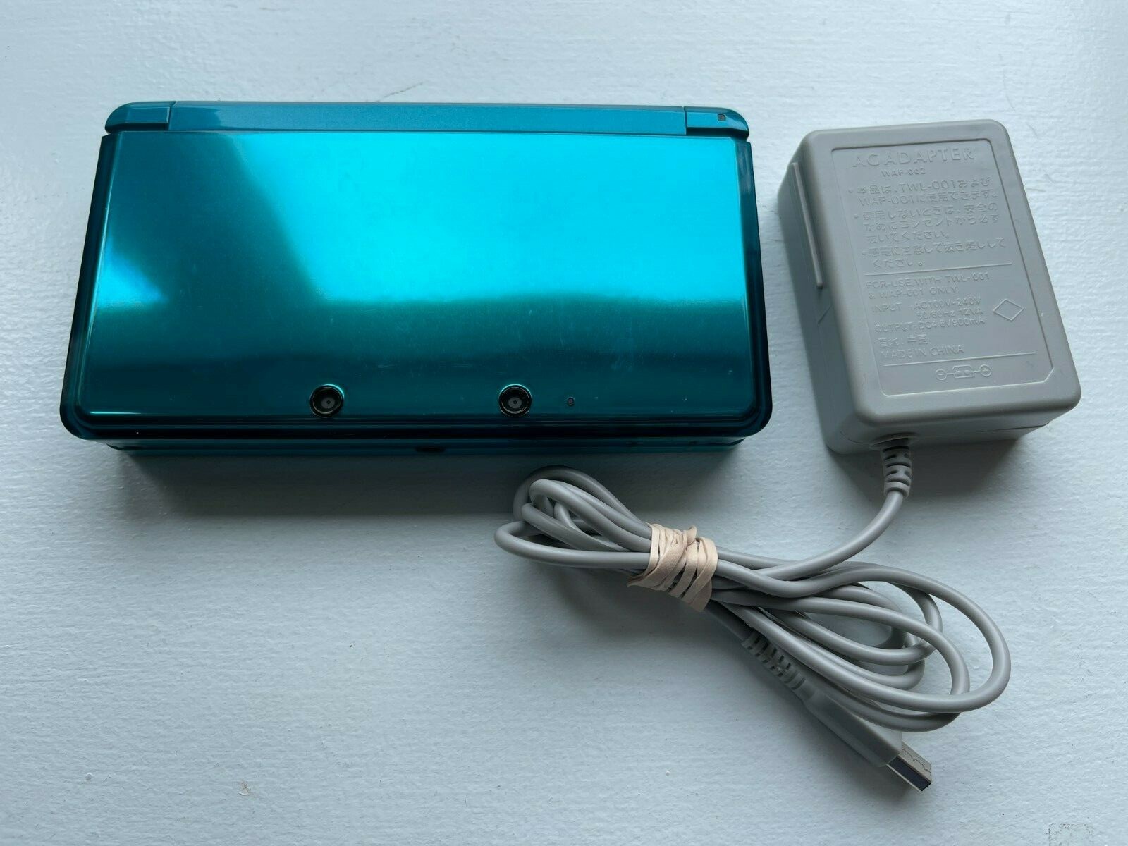 Nintendo 3DS – Aqua Blue – Japanese Import – VERY GOOD – US Seller