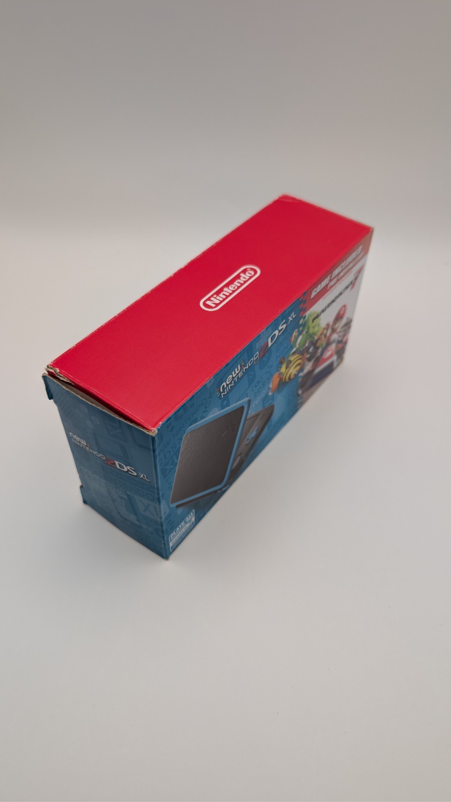 New Nintendo 2DS XL Black/Turquoise With Mario Kart 7 Pre-installed – Brand New
