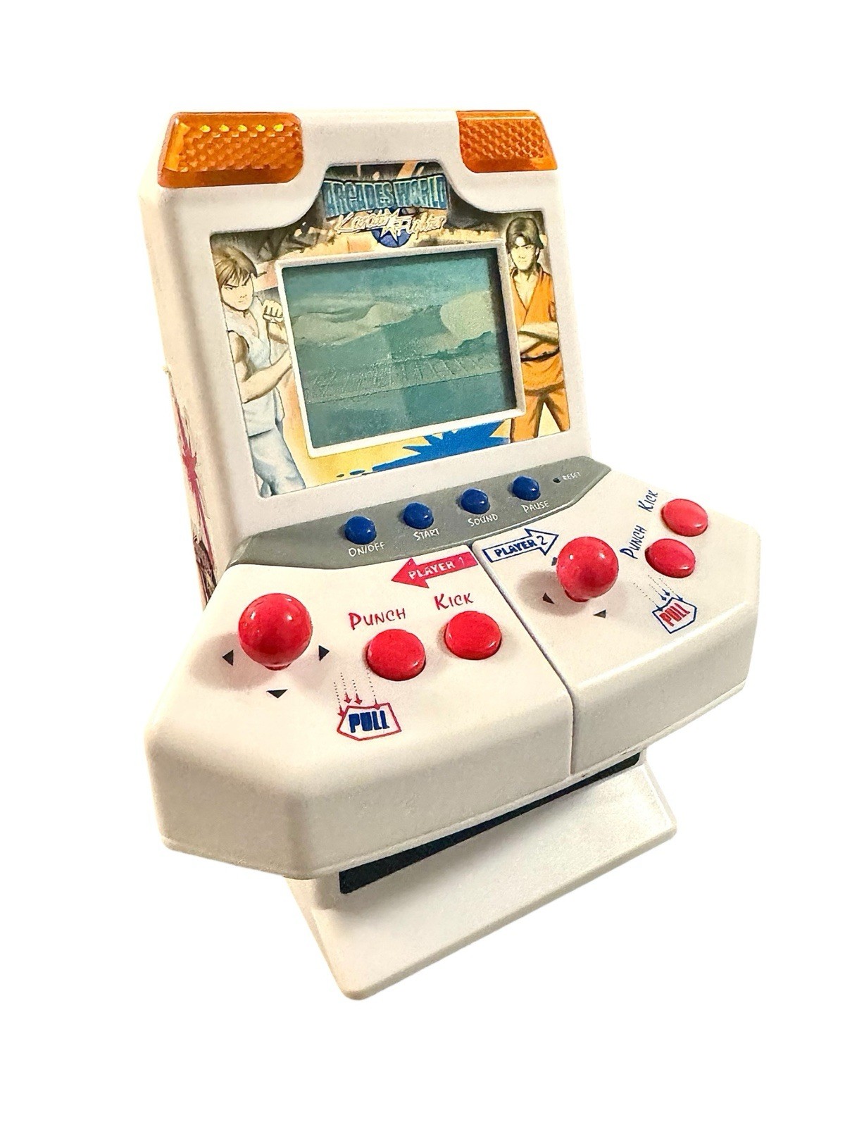 Arcades World Karate Fighter Small Game Console ( Read Description)