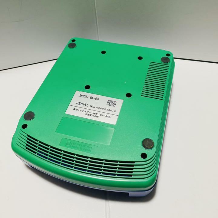 Bandai Playdia Game Console CD-ROM Drive Interactive system Super rare vintage