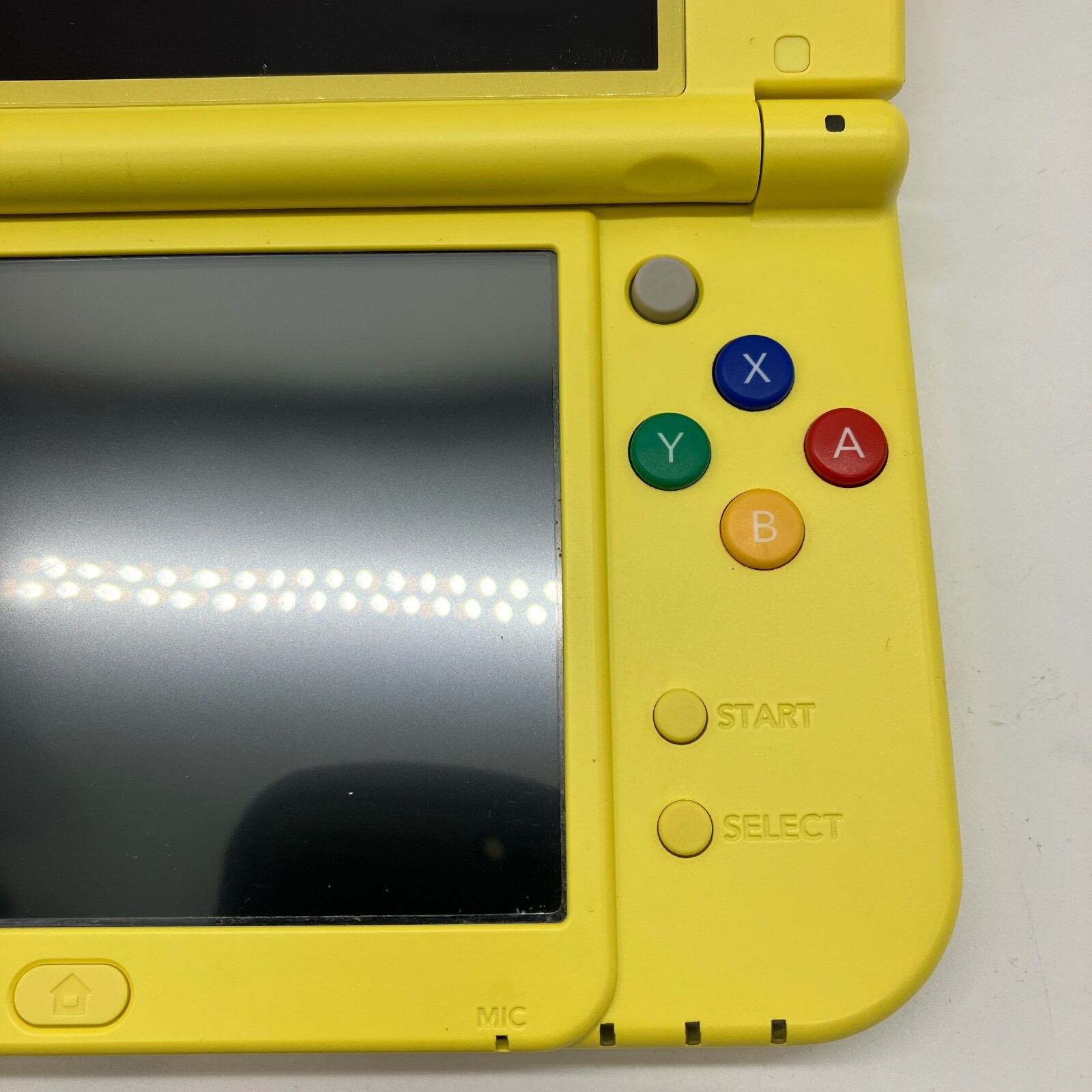 Nintendo 3DS XL LL Pokemon Pikachu Yellow Body Limited Model Used