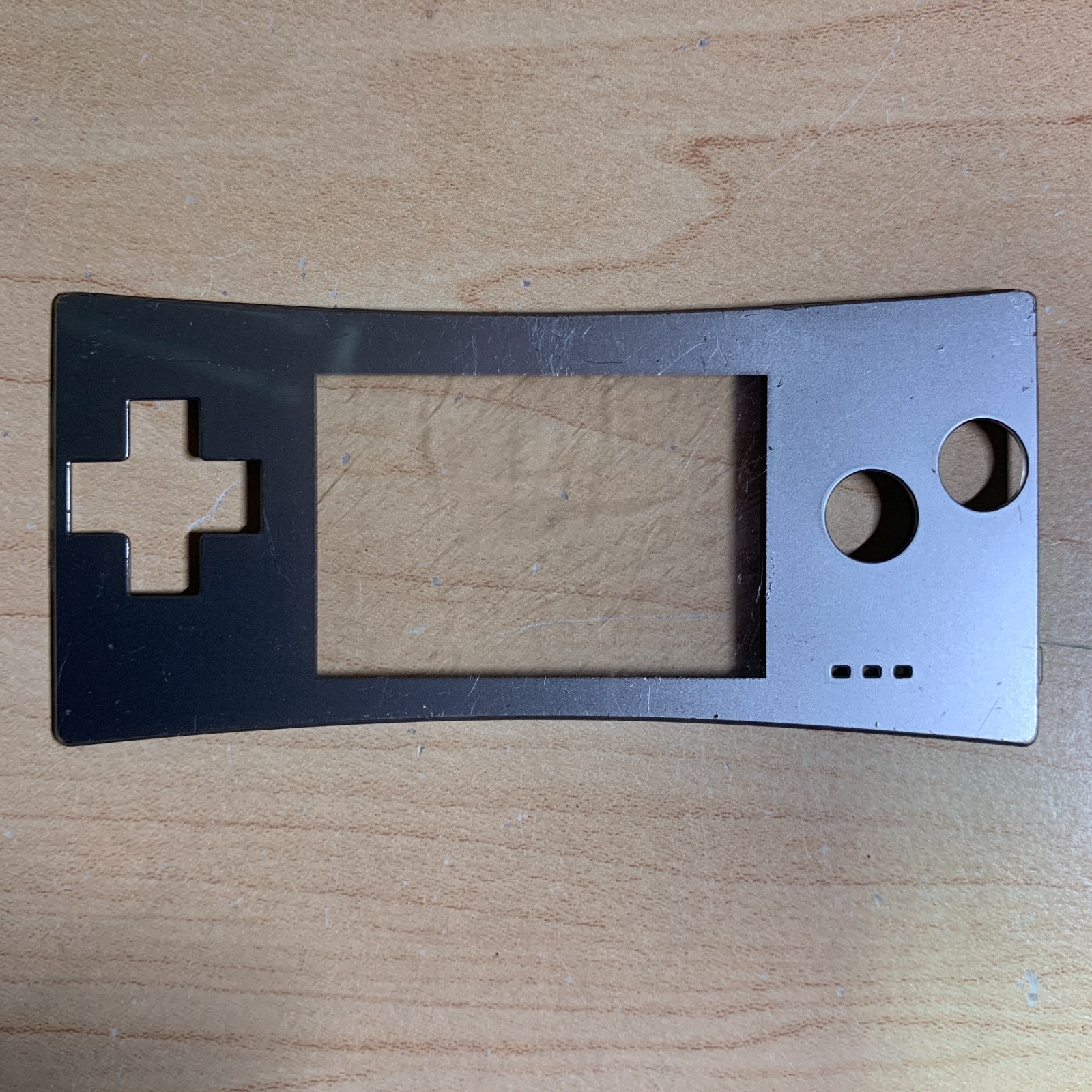 Nintendo Game Boy Micro Silver Console New Battery Faceplate Charger Case Tested