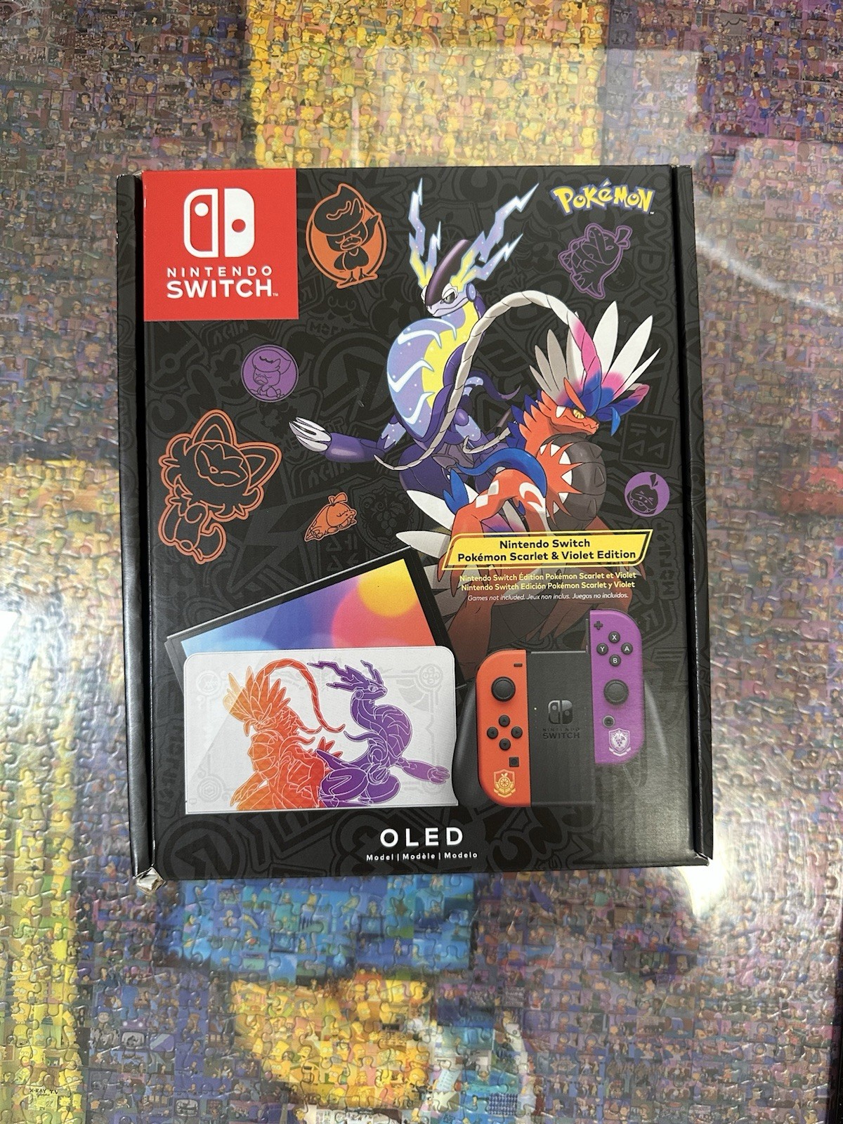 Nintendo Switch (OLED Model) HEG-001 Pokémon Scarlet & Violet Edition 64GB” New