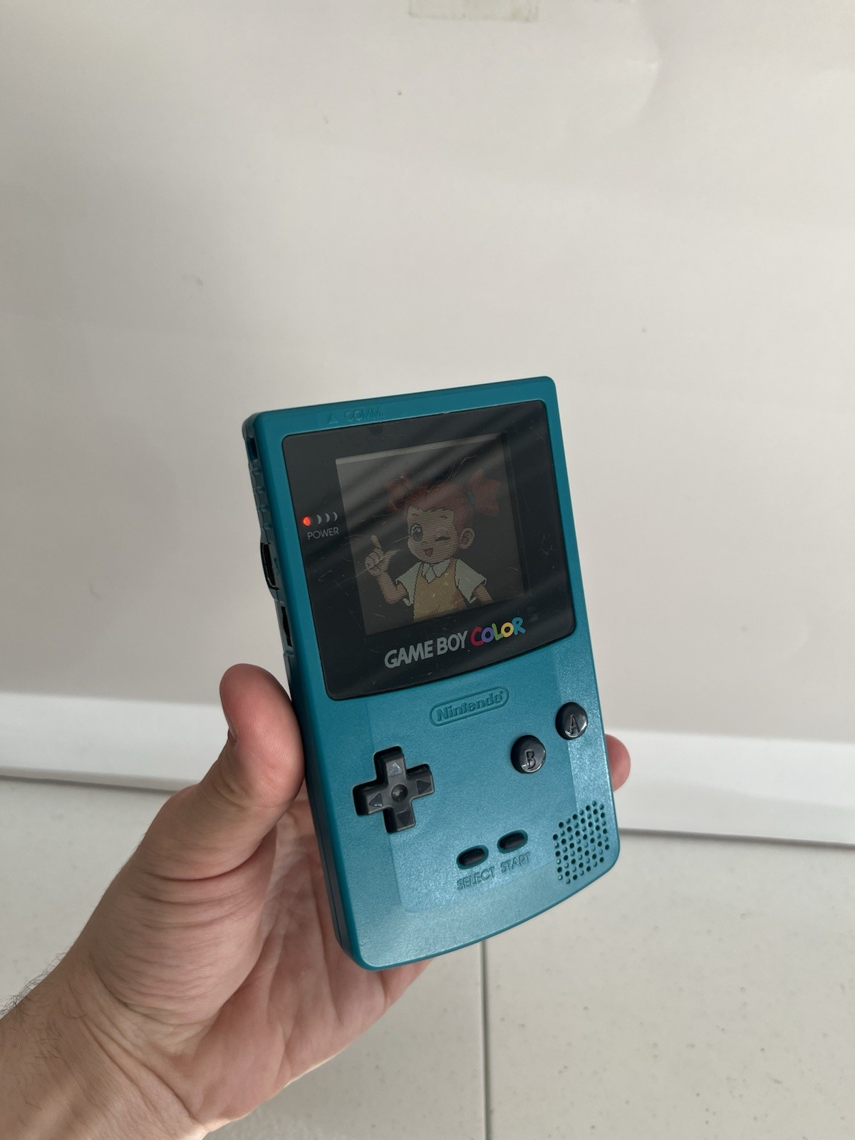Nintendo Game Boy Color OEM Handheld Game Console – Teal – Tested Working