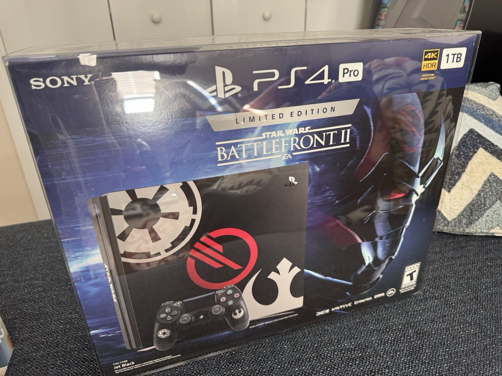 Sony PlayStation 4 Pro STAR WARS: Battlefront II Limited Edition Bundle, 1TB,…