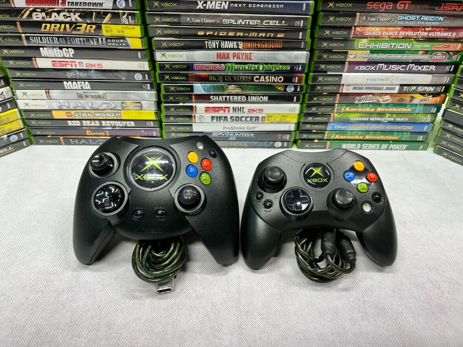 Xbox Original Console Bundle w/Controller & 3 Random Games ~ TESTED & CLEANED