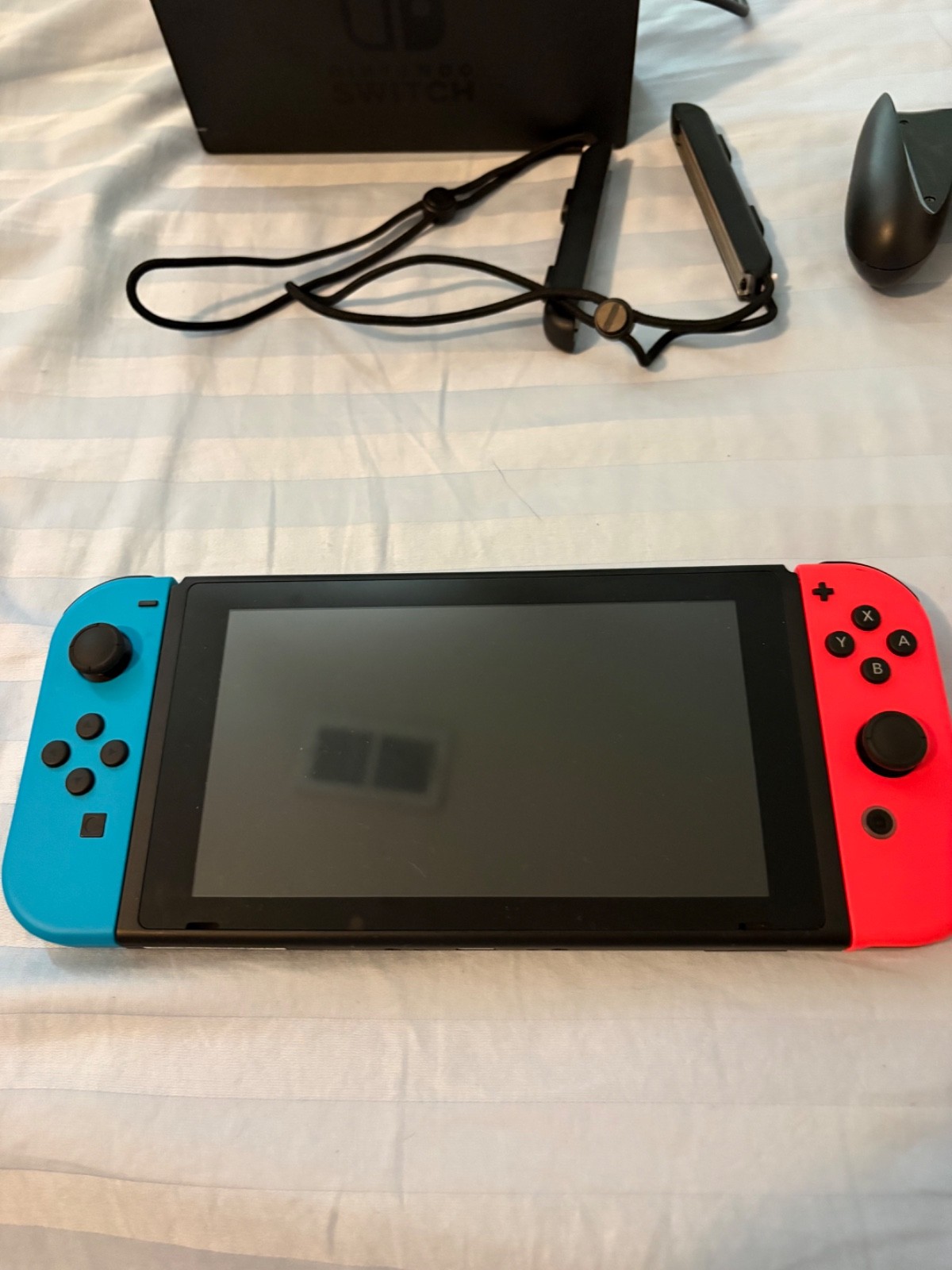Nintendo Switch 32GB Handheld Console – Neon Red/Neon Blue