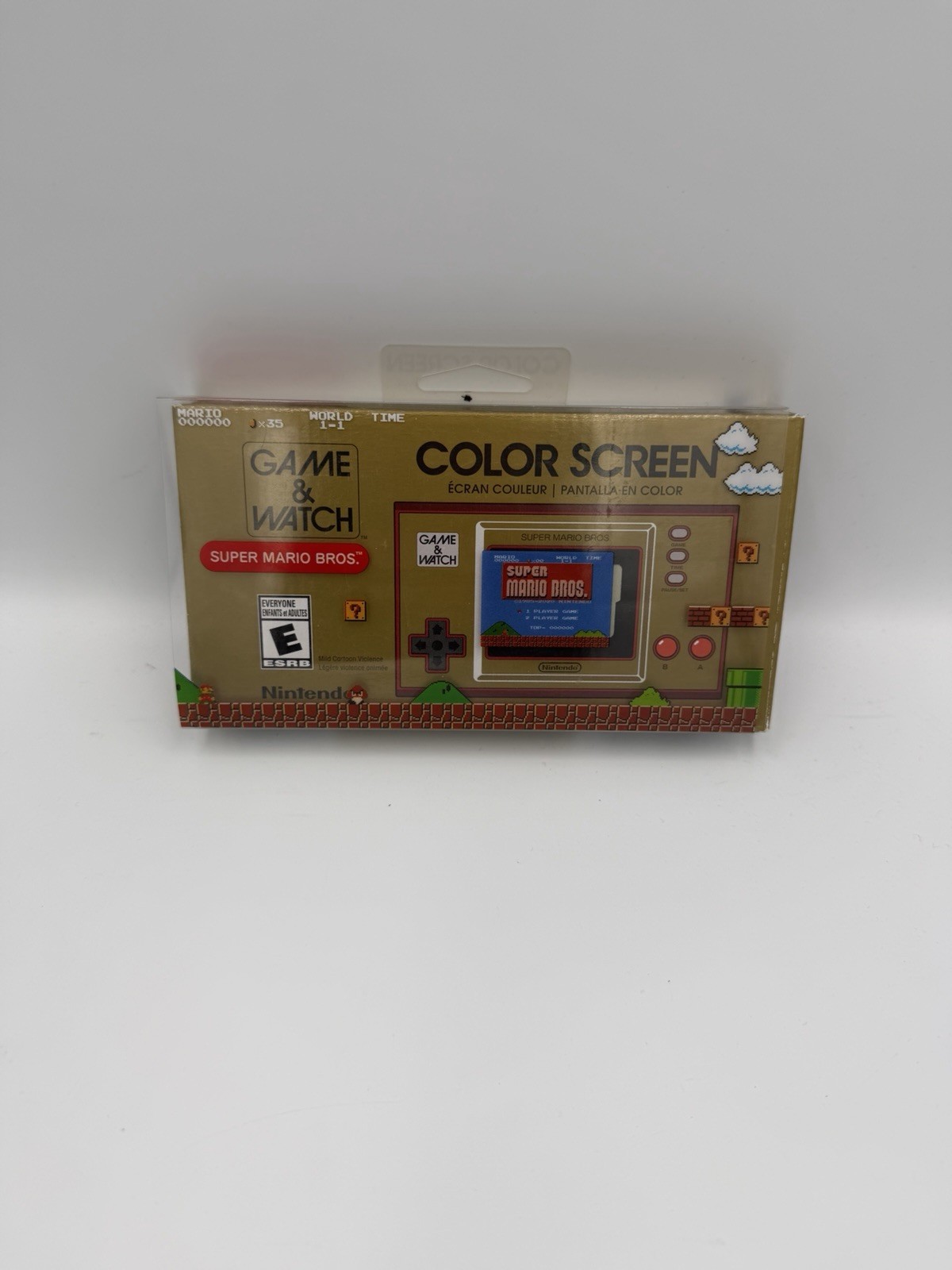 Nintendo Game & Watch: Super Mario Bros. Handheld Console CIB