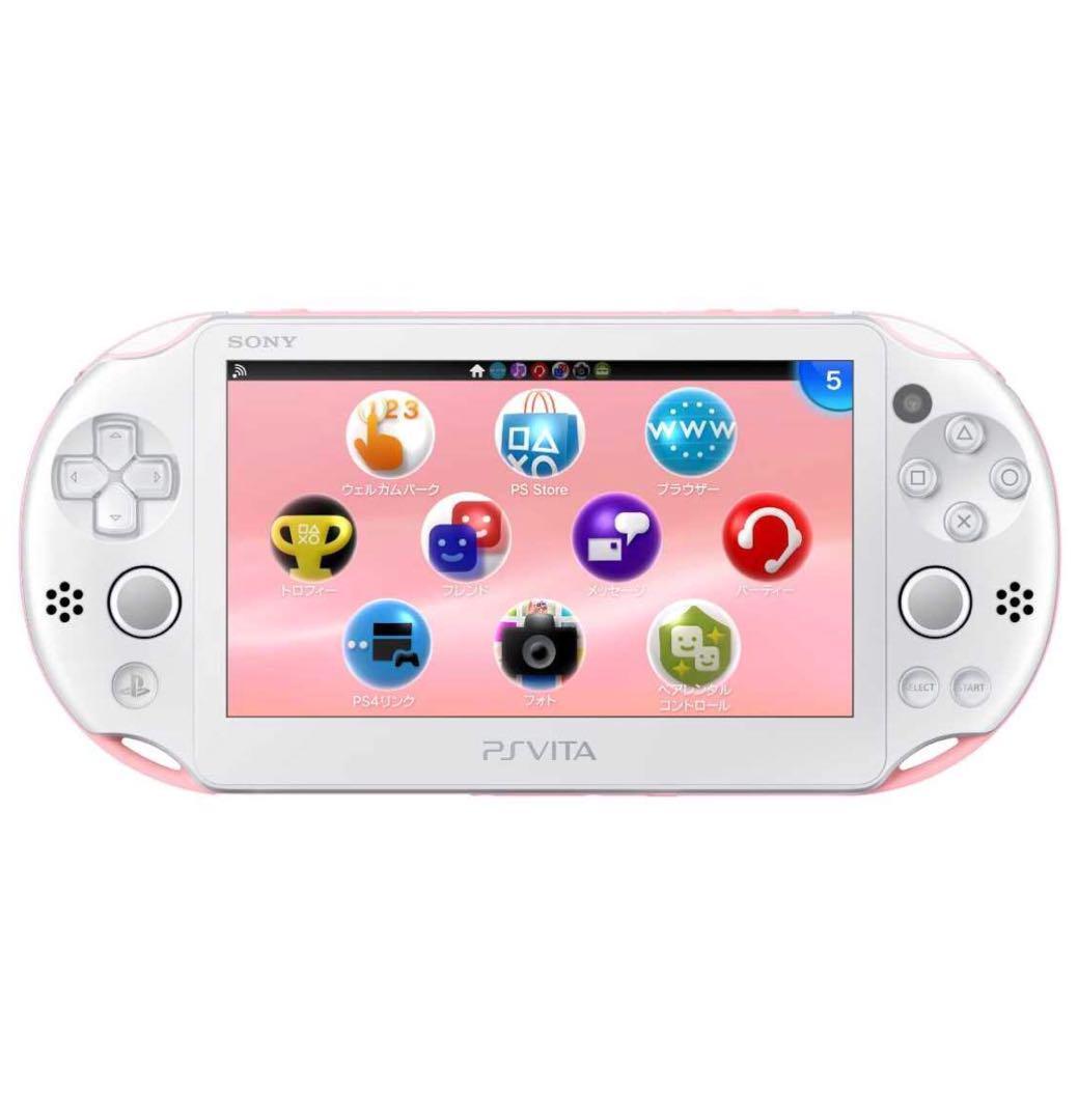 Sony PlayStation (R) Vita PCH-2000 ZA19 Light Pink /White Console Wi-Fi Model