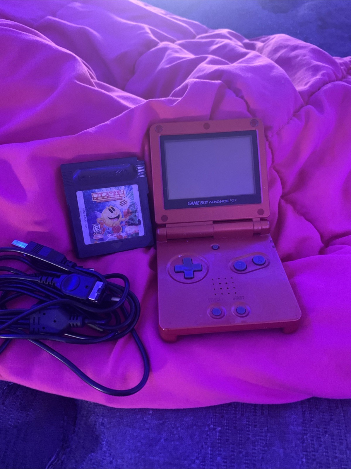 Nintendo Game Boy Advance SP Handheld System – Flame Red