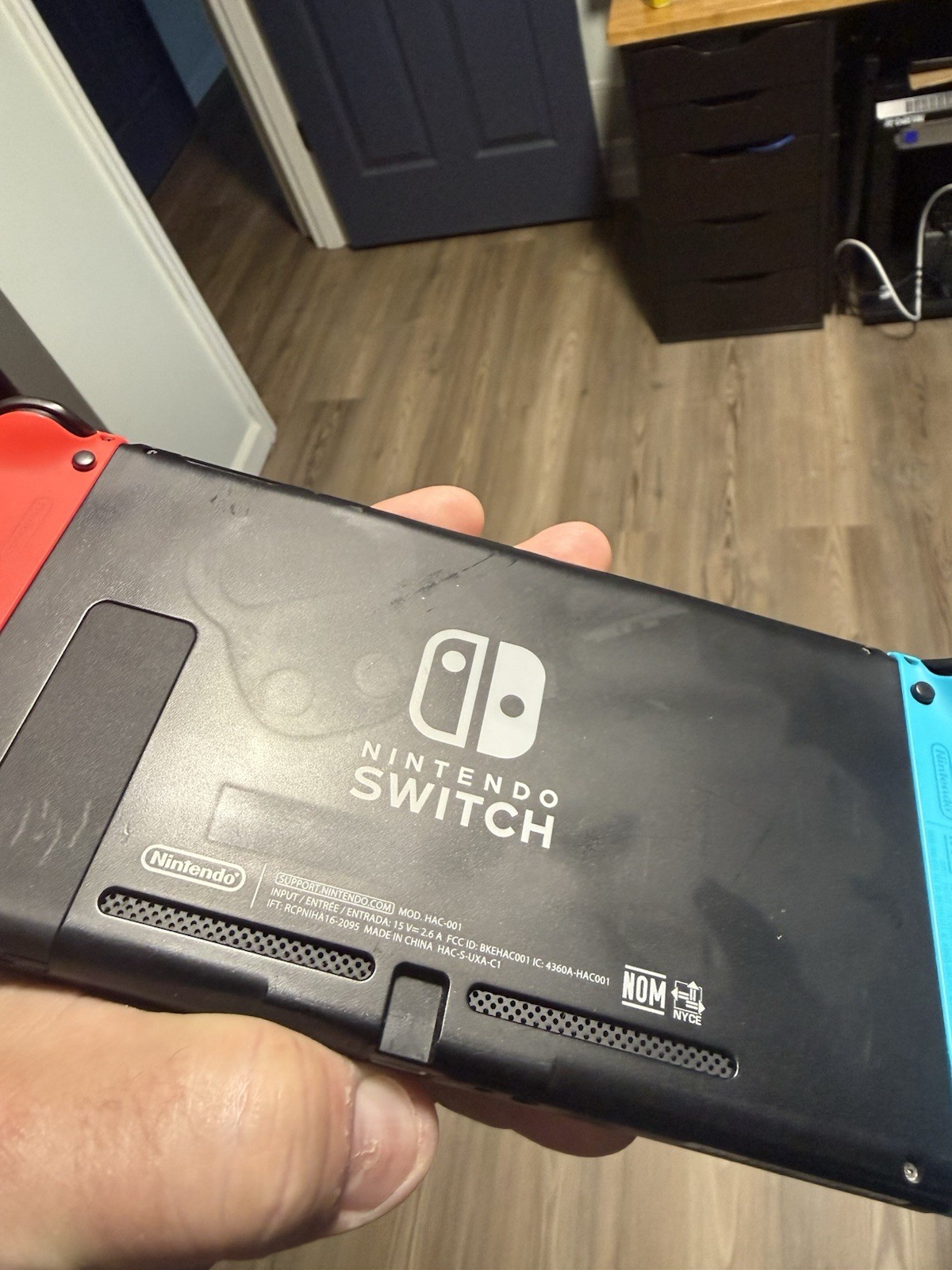 Nintendo Switch 32GB Handheld Console – Neon Red/Neon Blue – All Accessories