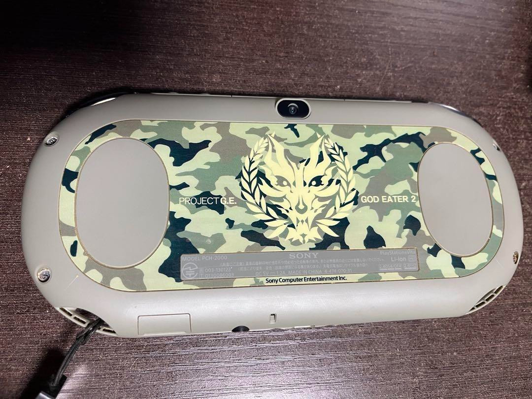 PS Vita GOD EATER 2 Fenrir limited Edition PCHJ-10010 (PCH-2000) Slim Console So