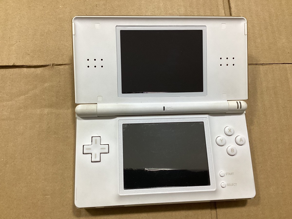 Nintendo DS Lite Crystal White USG-001 Japan ver. working