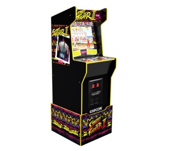 Arcade1Up Capcom Legacy Edition Arcade Cabinet 12-in-1 with Riser