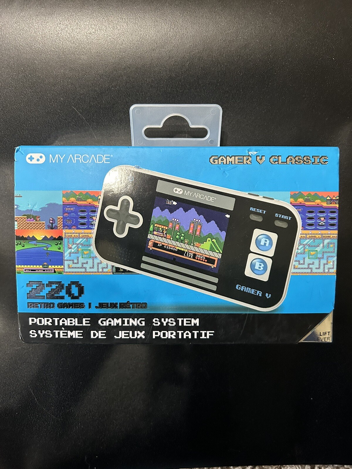 My Arcade GAMER V CLASSIC Pocket Portable Gaming System 220 Retro Games