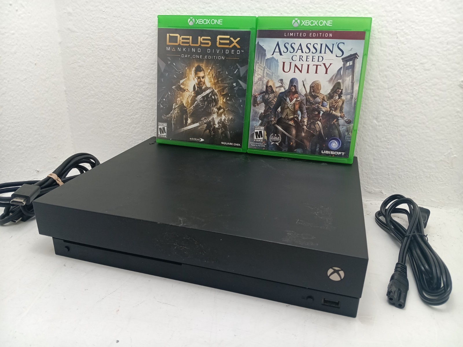 Microsoft Xbox One X 1TB Console Bundle w/ 2 games – Tested