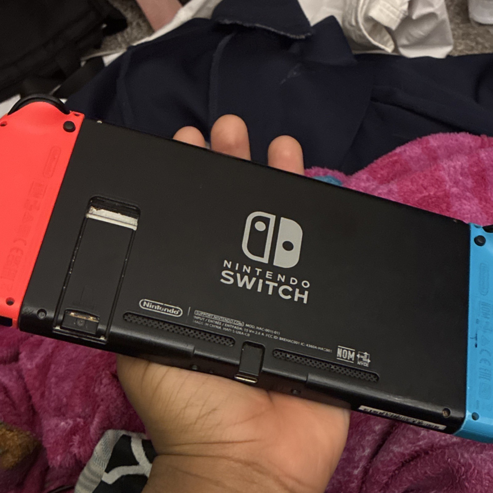 Nintendo Switch Console Black Red Blue Wi-Fi HDMI USB-C Internet Browsing