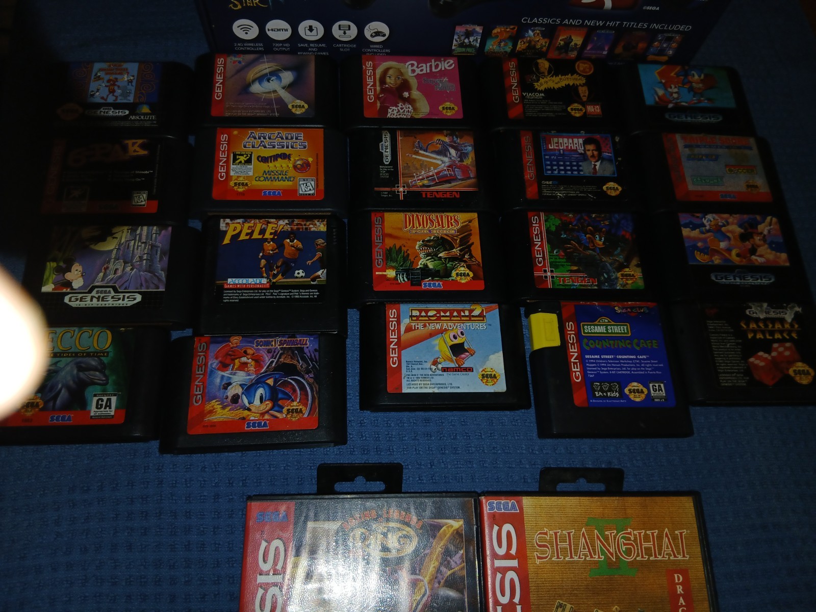Atgames Sega Genesis Flashback Deluxe Bundle – BRAND NEW in open box.