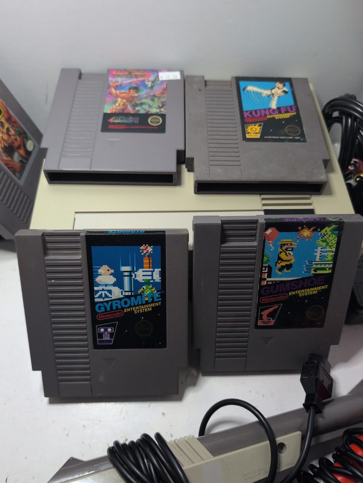 Nintendo NES Console Bundle w/ 22 Games – Fully Functional! + Controllers