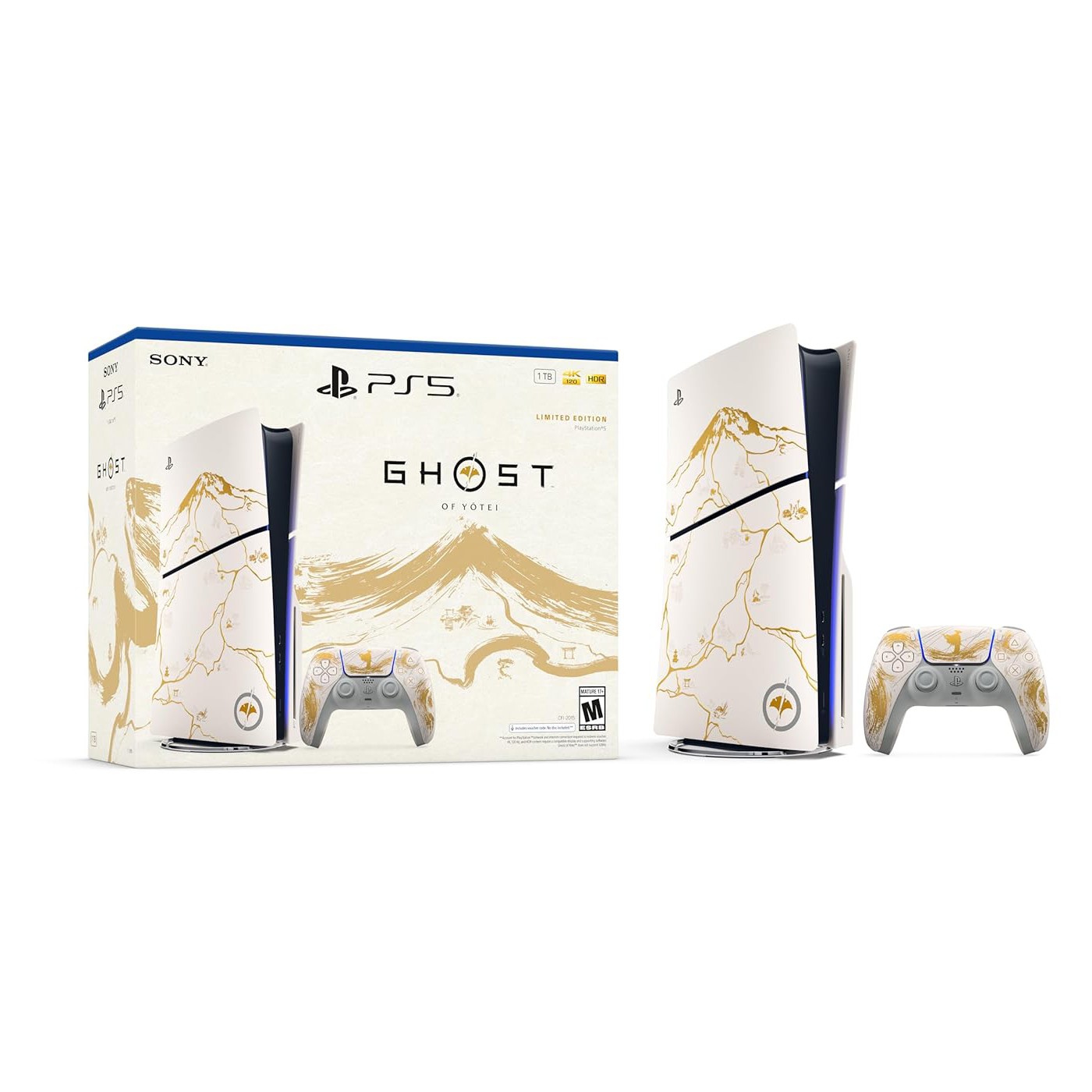 Sony Playstation 5 Disc Ghost of Yotei Limited Edition Console